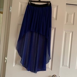 Hi low skirt